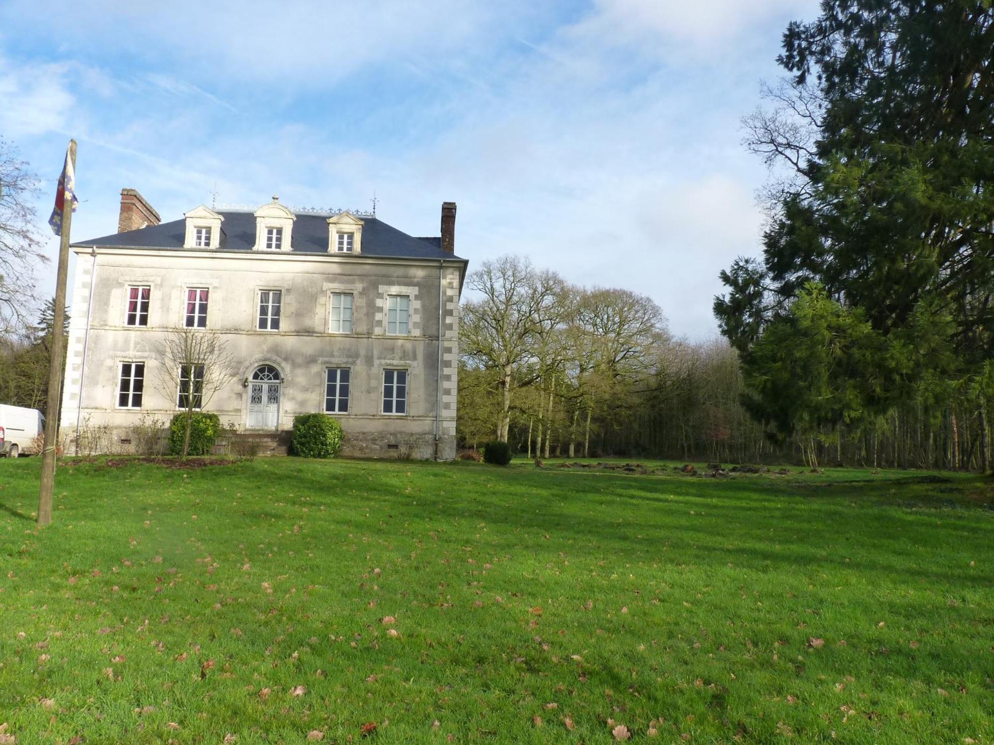 Chateau De Craon Comblessac Exterior foto